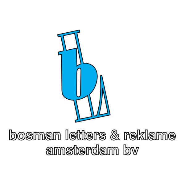 bosman letters & reklame Logo PNG Vector