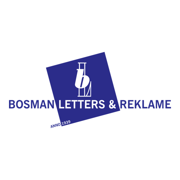Bosman Letters & Reklame Logo PNG Vector