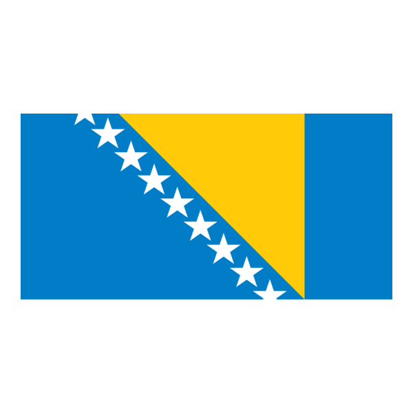 Bosnia and Herzegovina flag Logo PNG Vector