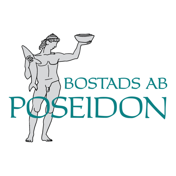Bostads AB Poseidon Logo PNG Vector