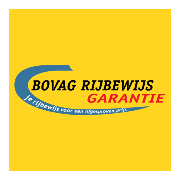 BOVAG Rijbewijs Garantie Logo PNG Vector