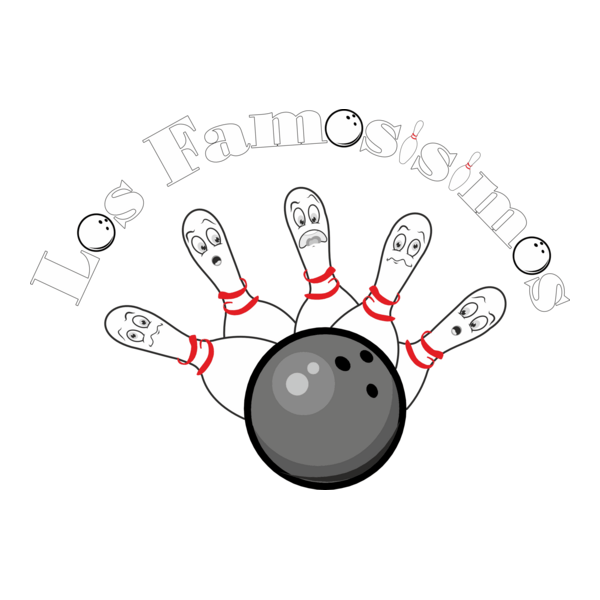 Bowling (los famosisimos) Logo PNG Vector
