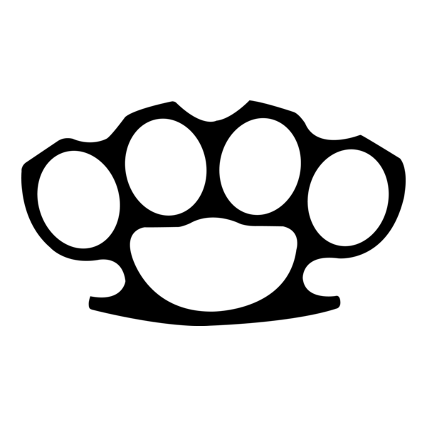 Brass Knuckles Logo PNG Vector