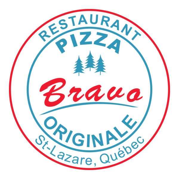 Bravo Pizza Logo PNG Vector