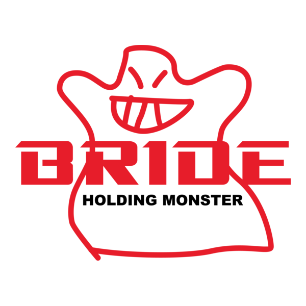 Bride Holding Monster Logo PNG Vector