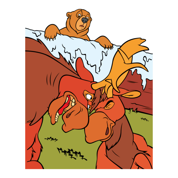 Brother Bear Logo PNG Vector