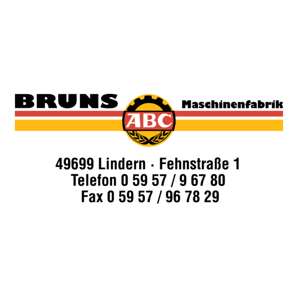 Bruns Maschinenfabrik Logo PNG Vector