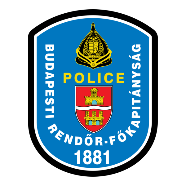 Budapest Police Department Logo PNG Vector