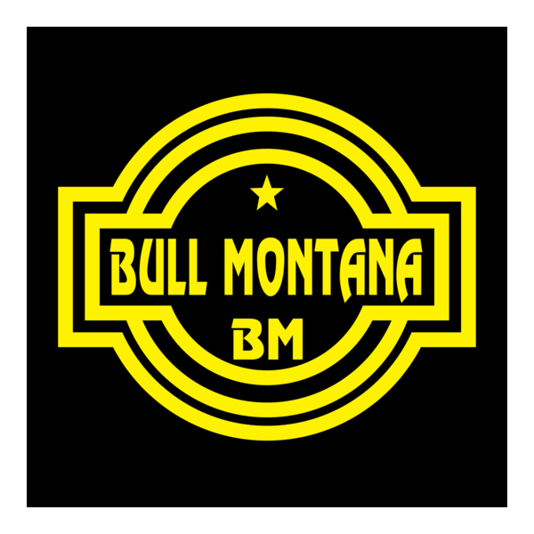 Bull Montana Logo PNG Vector