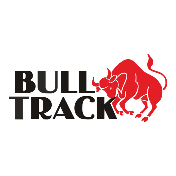 Bull Track Logo PNG Vector