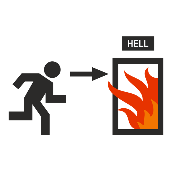 Burn Su*ker Logo PNG Vector