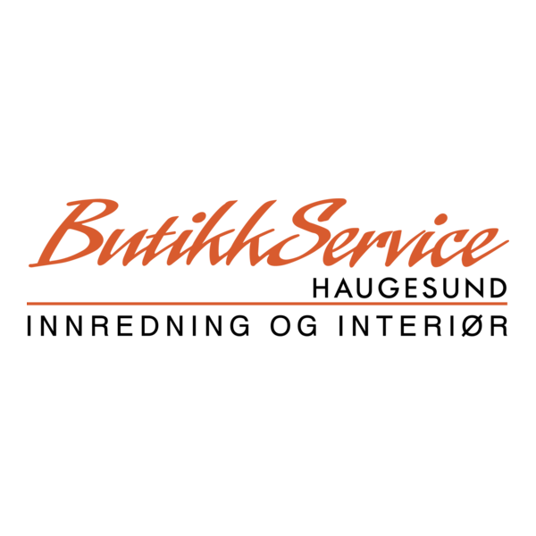 Butikk Service Haugesund Logo PNG Vector