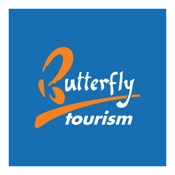Butterfly tourism Logo PNG Vector