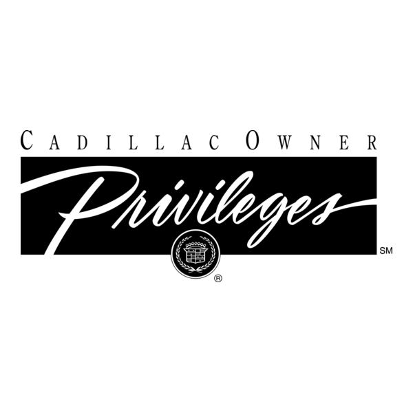 Cadillac Owners Privileges Logo PNG Vector