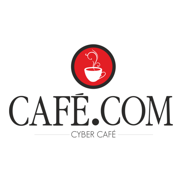 CAFÉ.COM Logo PNG Vector