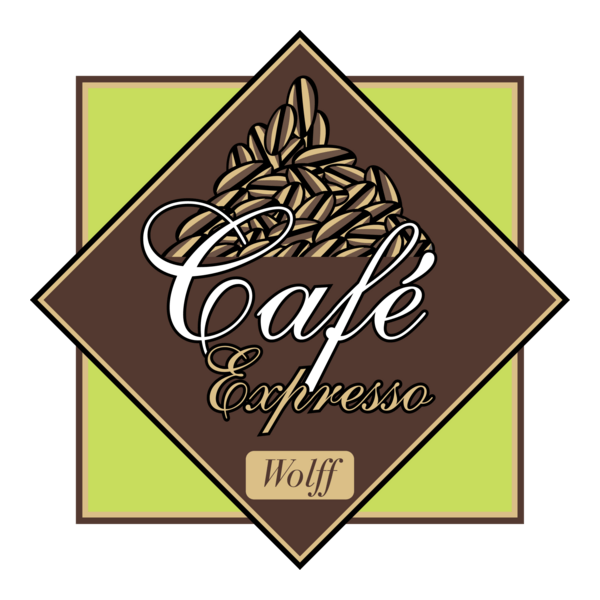 Café expresso Wolff Logo PNG Vector