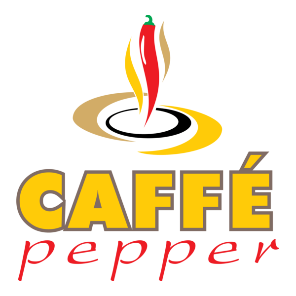 Cafe Pepper Logo PNG Vector