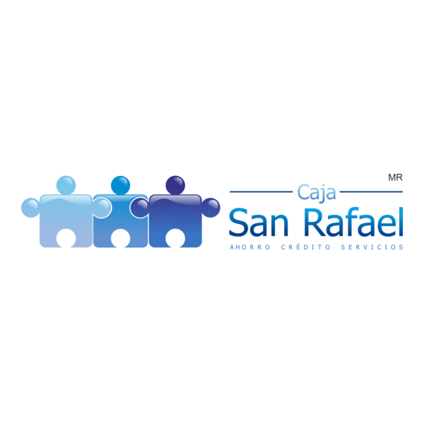Caja San Rafael aplicacion horizontal NUEVO Logo PNG Vector