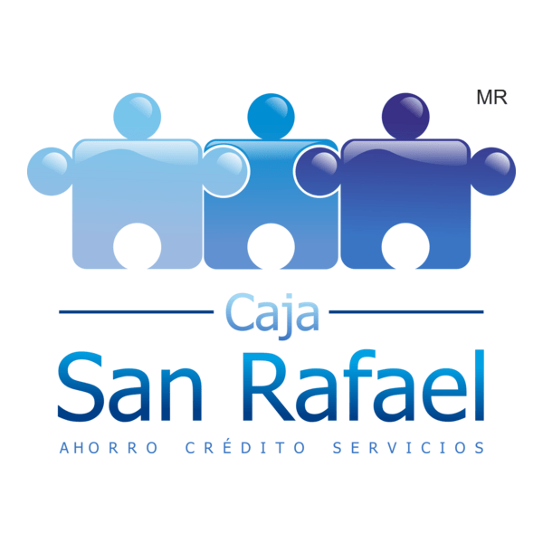 Caja San Rafael aplicacion vertical NUEVO Logo PNG Vector