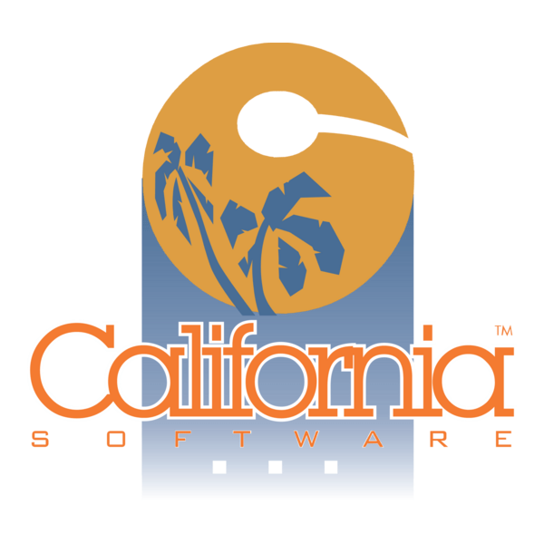 California Software Logo PNG Vector