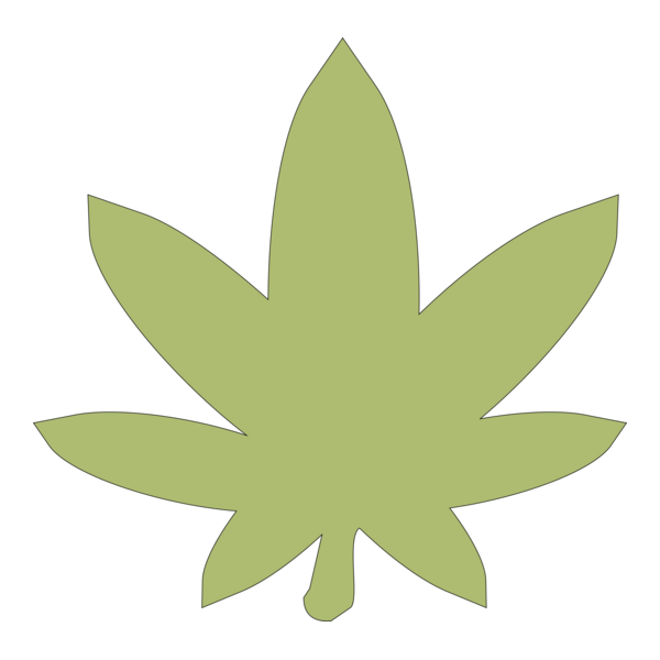 Canabis Logo PNG Vector