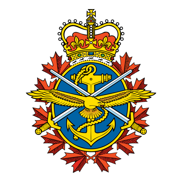 Canadian Forces tri-service badge Logo PNG Vector