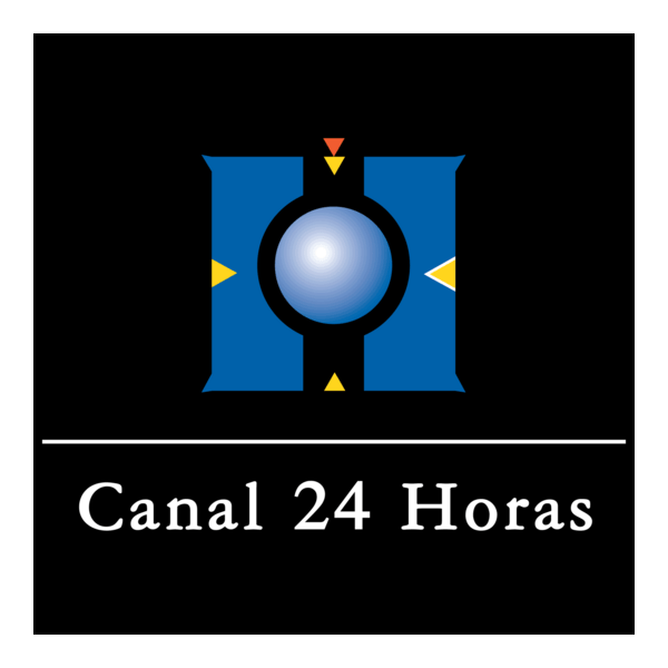 Canal 24 Horas TV Logo PNG Vector