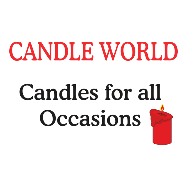 Candle World Logo PNG Vector