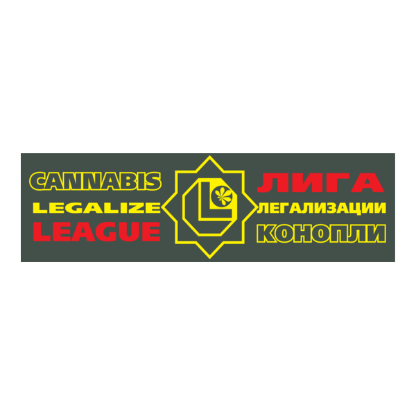 Cannabis Legalize League Logo PNG Vector