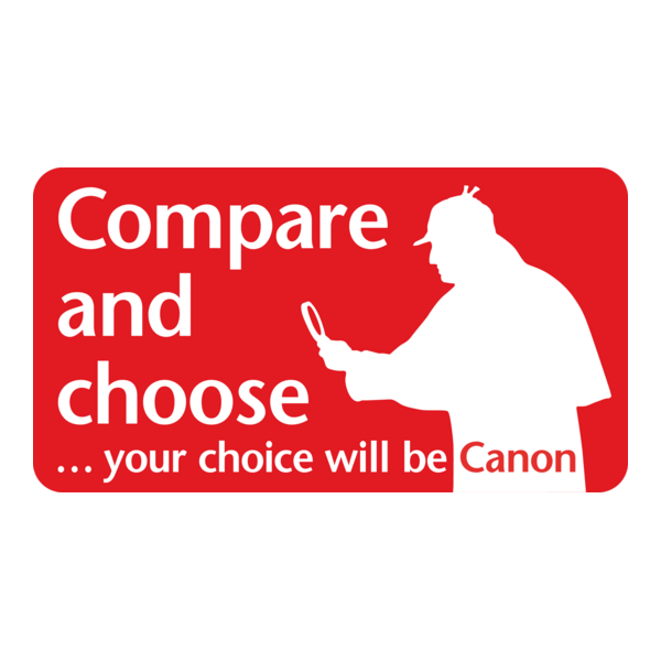 Canon Compare and choose Logo PNG Vector