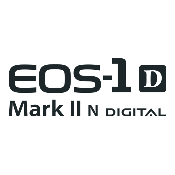 Canon EOS 1D Mark II N Digital Logo PNG Vector