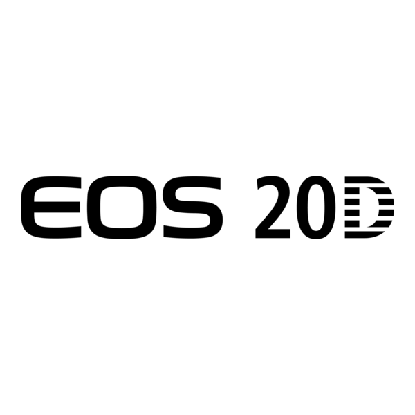 Canon EOS 20D Logo PNG Vector