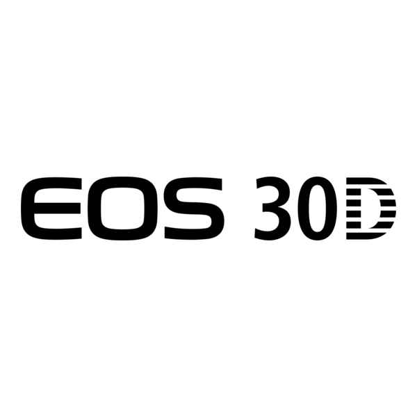 Canon EOS 30D Logo PNG Vector
