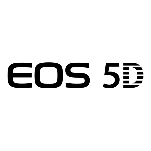 Canon EOS 5D Logo PNG Vector