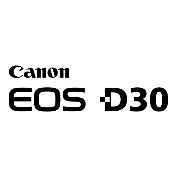 Canon EOS D30 Logo PNG Vector