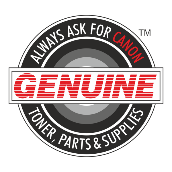 Canon Genuine Supplies Logo PNG Vector