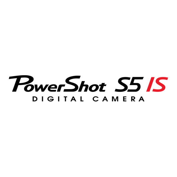 Canon PowerShot S5 IS Logo PNG Vector