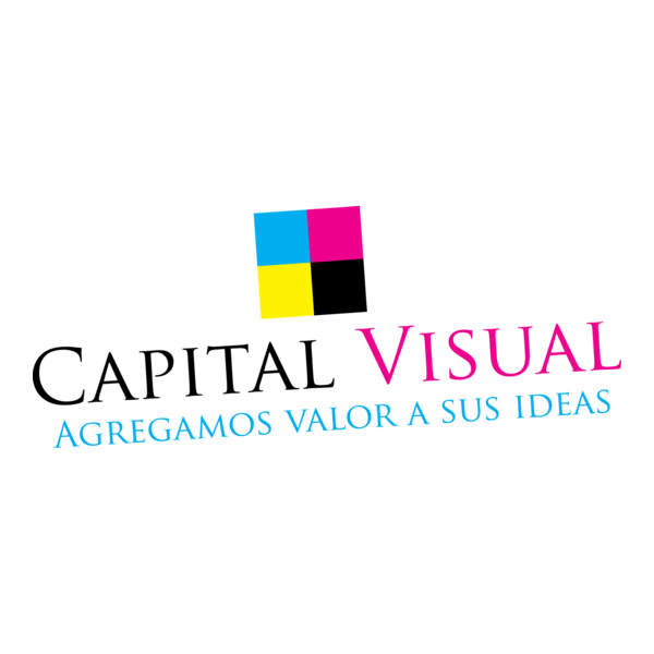 Capital Visual Logo PNG Vector