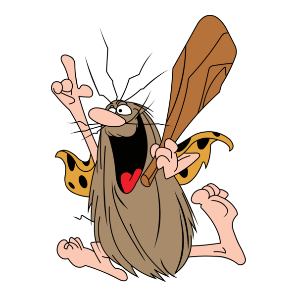 Captain Caveman Logo PNG Vector