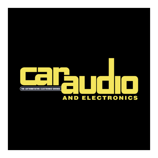 Car Audio Logo PNG Vector