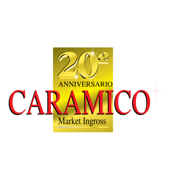 Caramico 20 Anniversario Logo PNG Vector