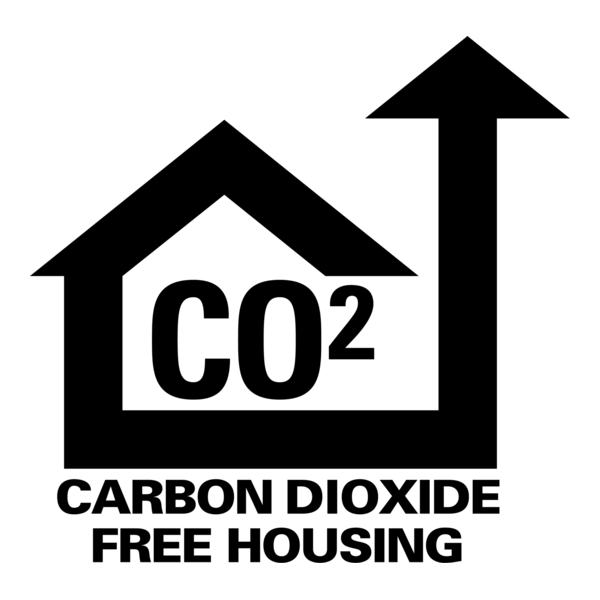 Carbon Dioxide Free Housing Logo PNG Vector