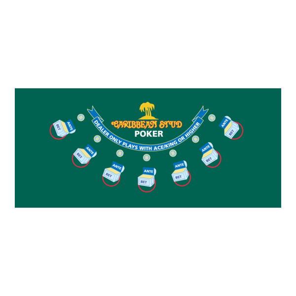 Carribean Stud Poker Logo PNG Vector