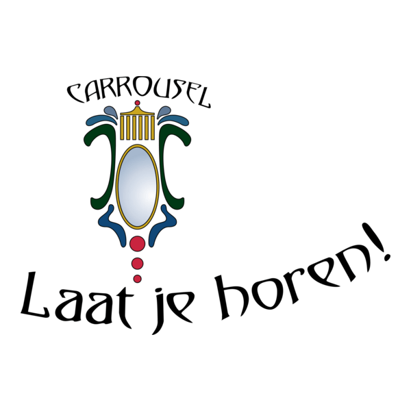 Carrousel Feest Cafe Logo PNG Vector