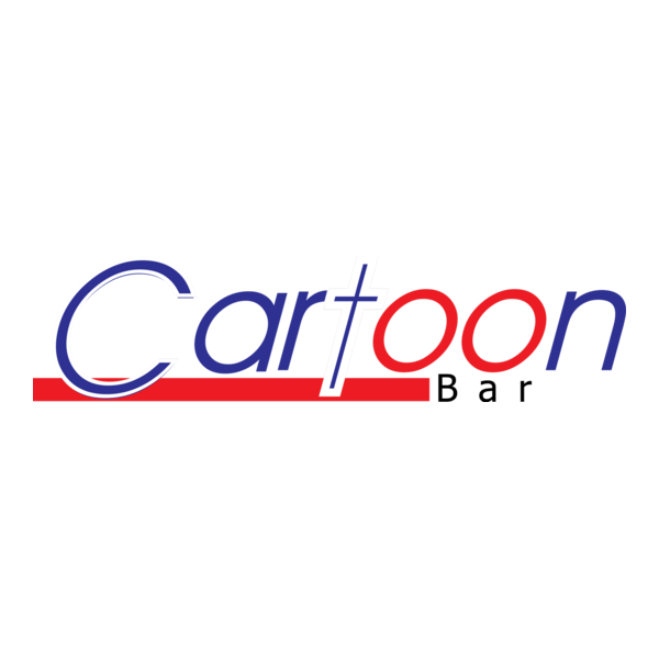 Cartoon Bar Logo PNG Vector