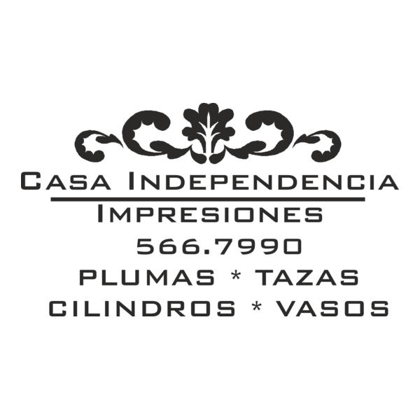 casa independencia impresiones Logo PNG Vector