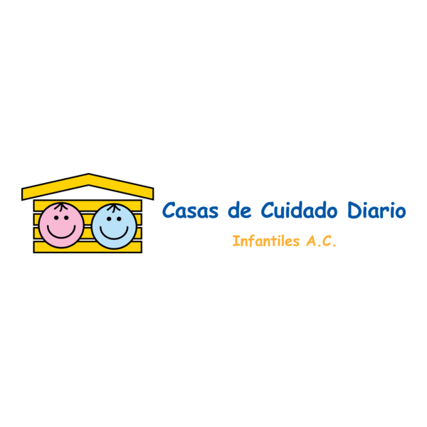 Casas de Cuidado Diario Logo PNG Vector