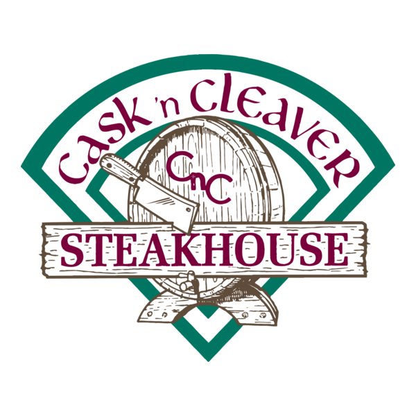 Cask 'n Cleaver Logo PNG Vector
