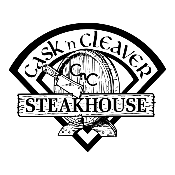 Cask 'n Cleaver Logo PNG Vector