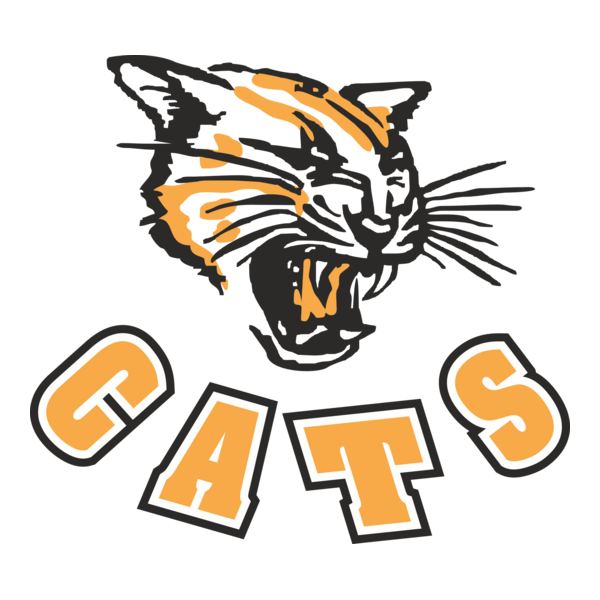 Cats Rugby Logo PNG Vector